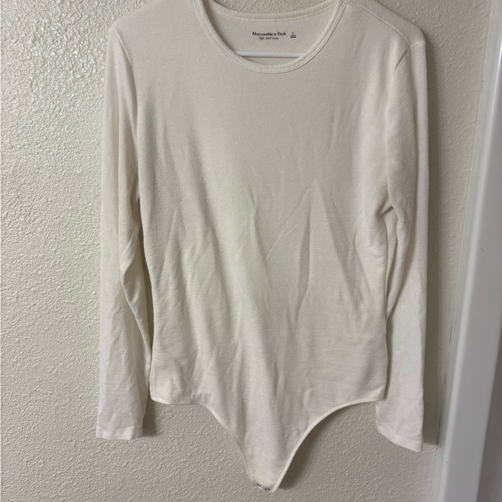 Abercrombie & Fitch Cream Bodysuit